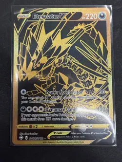 Pokemon Eternatus V Full Art Shiny Holo Rare SV121/SV122 Shining Fates 220 HP - Image 1