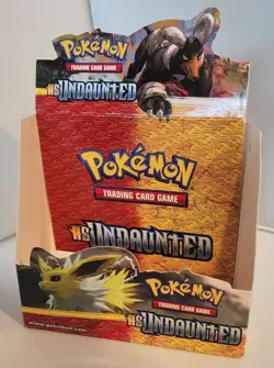 Pokemon TCG Heart Gold/ Soul Silver: Undaunted Empty Display Box • Nice Shape - Image 1