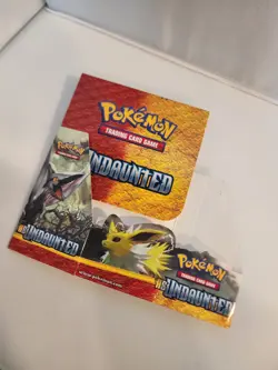 Pokemon TCG Heart Gold/ Soul Silver: Undaunted Empty Display Box • Nice Shape - Image 3