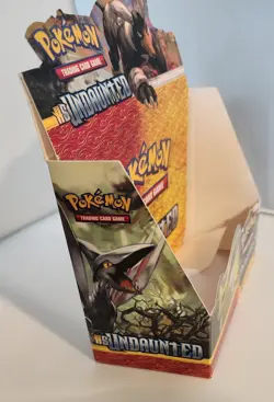 Pokemon TCG Heart Gold/ Soul Silver: Undaunted Empty Display Box • Nice Shape - Image 4