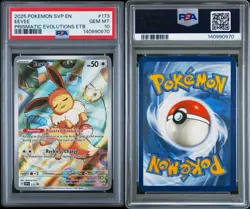 2025 Pokemon SVP173 Eevee PSA 10 Gem Mint - Prismatic Evolutions ETB - Image 3