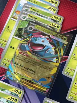 Mega Venusaur ex Pre-Built Pokemon TCG Deck - Beginner - Not Tournament Ready. - Image 1