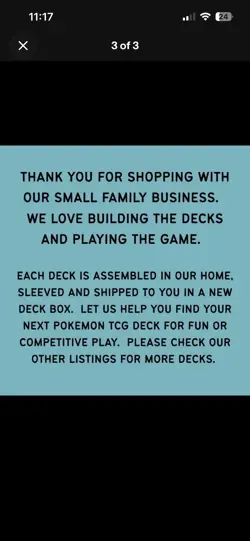 Mega Venusaur ex Pre-Built Pokemon TCG Deck - Beginner - Not Tournament Ready. - Image 5