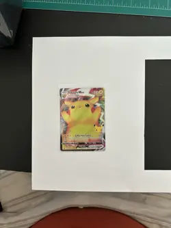 Pokemon Pikachu TCG VMAX Sword & Shield SWSH062 Holo Promo - Image 1