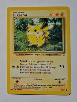 Pokemon - Pikachu - Legendary Collection 86/110 - Common - LP - Image 1