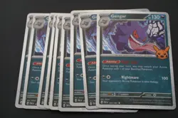 Lot of 9x Gengar 057/091 Pokemon Trick Or Trade Holo Rare - NM - Image 1