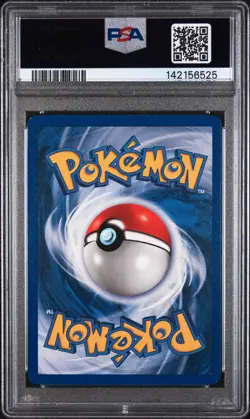 2000 POKEMON PROMO BLACK STAR POKEMON LEAGUE #9 MEW-HOLO PSA 7 - Image 2