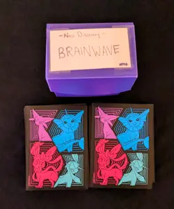 Pokemon Brainwave + Wallop Theme Deck (2 COMPLETE DECKS) Neo Discovery Auction - Image 3