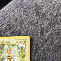 Pokemon TCG Beedrill Base Set Shadowless Unlimited 17/102 MP - Image 4