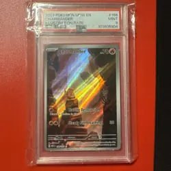 2023 Pokemon Charmander 168/165 Scarlet & Violet Illustration Rare Holo PSA 9 - Image 1