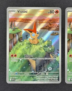 Victini 208 Pokemon TCG SVP EN Black Star Promo Illustration Holo (2) - Image 2