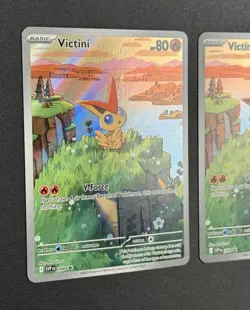 Victini 208 Pokemon TCG SVP EN Black Star Promo Illustration Holo (2) - Image 4