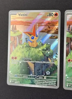 Victini 208 Pokemon TCG SVP EN Black Star Promo Illustration Holo (2) - Image 5