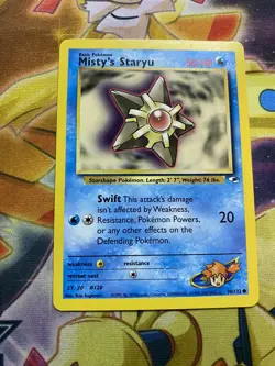 MISTY’S STARYU - Gym Heroes Set - 90/132 - Common - Pokemon Card - NM - Image 1