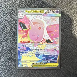 Pokemon Lillie's Clefairy EX Special Illustration Rare Holo 184/159 Journey Tog… - Image 1