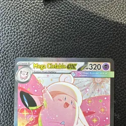 Pokemon Lillie's Clefairy EX Special Illustration Rare Holo 184/159 Journey Tog… - Image 2