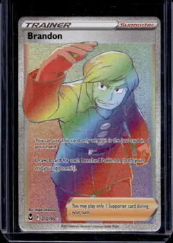 2022 Pokemon SWSH Silver Tempest Brandon #203/195 - Image 1