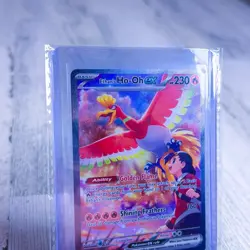 2025 Pokemon Ethan’s Ho-Oh EX 230/182 Destined Rivals Special Illustration NM+ - Image 2