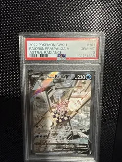 PSA 10 Origin Forme Palkia V 167/189 Astral Radiance Alt Art Pokemon GEM MINT - Image 1