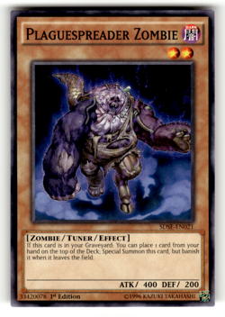 Plaguespreader Zombie SDSE-EN021 Common Structure Deck: Synchron Extreme LP - Image 1