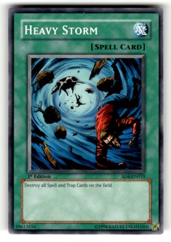 Heavy Storm SD4-EN019 1st Edition Common Structure Deck: Fury from the Deep LP - Image 1
