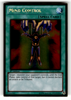 Mind Control PGLD-EN067 1st Edition Gold Rare Premium Gold LP - Image 1