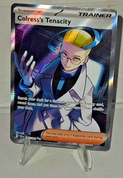 Pokemon Card - S&V Shrouded Fable EN - 087/064 - Colress's Tenacity - Ultra Rare - Image 1
