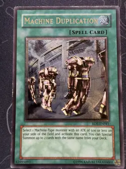 Yugioh Machine Duplication RDS-EN041 Ultimate Rare LP - Image 1