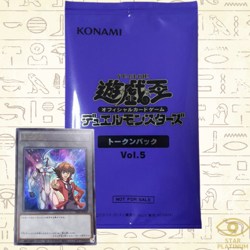 Token Pack Vol.5 2023 1 Pack per 2 Card Random Japanese Yugioh Konami - Sealed - Image 1