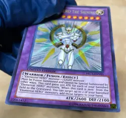 Elemental HERO The Shining PRC1-ENV01 Secret Rare Yu-Gi-Oh Limited LP - Image 4
