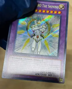 Elemental HERO The Shining PRC1-ENV01 Secret Rare Yu-Gi-Oh Limited LP - Image 5