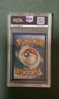 2021 Pokemon Vivid Voltage 119/185 Jirachi Amazing Rare Holo PSA 10 - Image 2