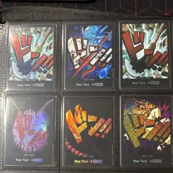ONE PIECE Holo Don!! English Lot of 35 Regular Foil NM - Image 1