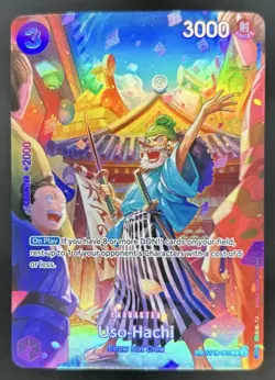 2025 One Piece Royal Blood OP10 Uso-Hachi Special Alt Art #ST18-001 - Image 1