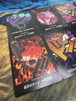 One Piece TCG Japanese Non-Foil Don Cards Lot x10 NM No Duplicates - Image 2