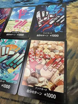 One Piece TCG Japanese Non-Foil Don Cards Lot x10 NM No Duplicates - Image 4