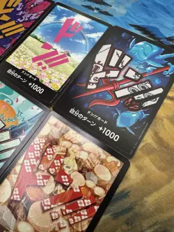 One Piece TCG Japanese Non-Foil Don Cards Lot x10 NM No Duplicates - Image 5