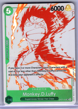 Monkey.D.Luffy (3rd Anniversary Treasure Campaign Pack) OP07-033 UC One Piece - Image 1