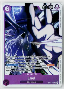 One Piece TCG Enel OP15-060 SR English NM - Image 1