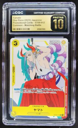 2023 ONE PIECE JP YAMATO PROMO ST09-012 CGC 10 PRISTINE A PT - Image 1