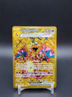 Charizard ex 228/197 Obsidian Flames Gold Secret Rare NM Pokemon Card - Image 1