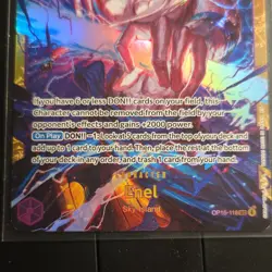 OPTCG Enel Secret Rare OP15-118 NM - Image 4