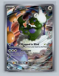 Tornadus Holo #210 Promo SV: Scarlet & Violet Promo Cards - Image 1