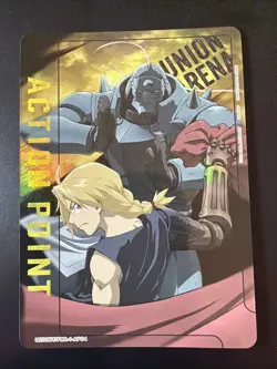 Union Arena Action Point Card (AP04) - UE09BT: FULLMETAL ALCHEMIST FOIL - Image 1