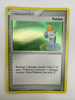 Potion 87/100 EX Crystal Guardians Reverse Holo Common Stamped Pokemon Card - Image 3