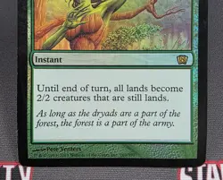 MTG FOIL Natural Affinity- DAMAGED -8th Edition Magic the Gathering Card #269 - Image 4