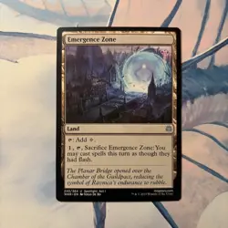 Emergence Zone U War of the Spark 245 NM MTG Card x1 - Image 1