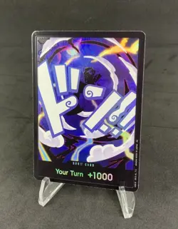 OP One Piece TCG DON!! Card (Gear 5 Luffy) PRB02 Foil - Image 2