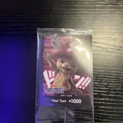 ONE PIECE Card Game Netflix Tony Tony Chopper, Card Promo Limited Sealed - Image 1