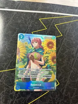 OP10-058 Rebecca SR Alt Art One Piece TCG English Card - Image 1
